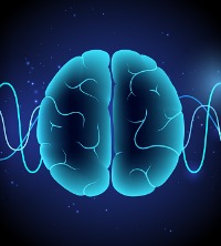 An illustration of a brain during Neurofeedback in Peoria IL