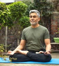 A man using meditation to Help Treat Depression?